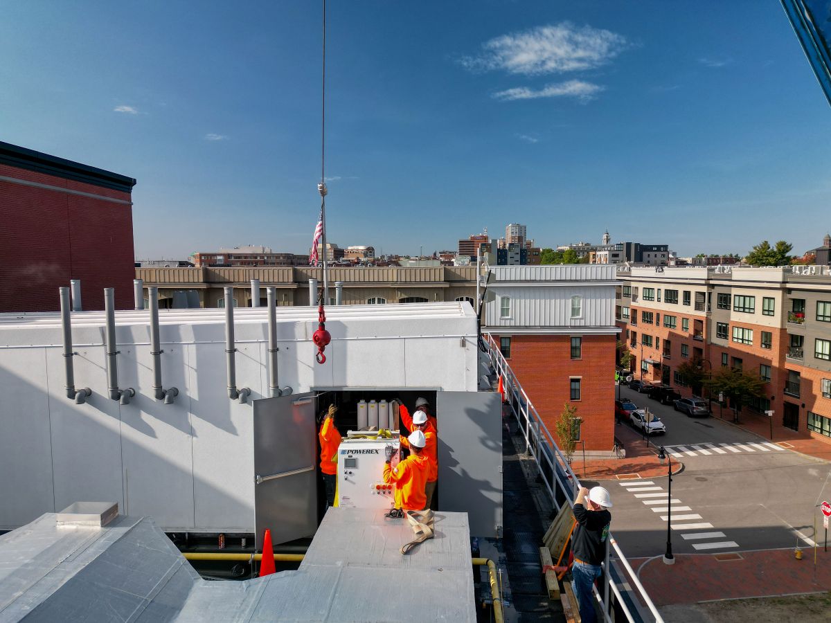 Compressed Air Skid Relocation – Portland, Maine